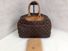 Photo1: Authentic Louis Vuitton Monogram Deauville Hand Bag  5G070Y30P (1)