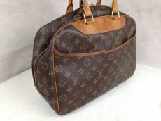 Photo3: Authentic Louis Vuitton Monogram Deauville Hand Bag  5G070Y30P (3)