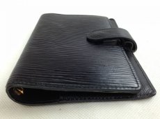 Photo3: Authentic Louis Vuitton Epi Agenda Day Planner Cover Black 5G140392# (3)