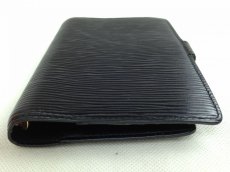 Photo4: Authentic Louis Vuitton Epi Agenda Day Planner Cover Black 5G140392# (4)