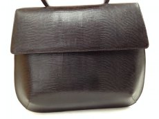 Photo2: Auth SALVATORE FERRAGAMO Vintage Brown Leather Shoulder Bag 5G140680 (2)