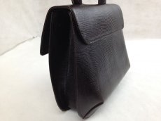 Photo6: Auth SALVATORE FERRAGAMO Vintage Brown Leather Shoulder Bag 5G140680 (6)