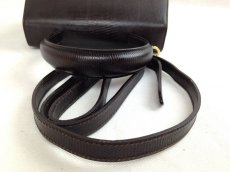 Photo12: Auth SALVATORE FERRAGAMO Vintage Brown Leather Shoulder Bag 5G140680 (12)
