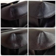 Photo9: Auth SALVATORE FERRAGAMO Vintage Brown Leather Shoulder Bag 5G140680 (9)