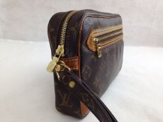 Photo4: Auth LOUIS VUITTON Marly Dragonne Monogram Canvas Pochette Clutch Bag 5G140320P (4)