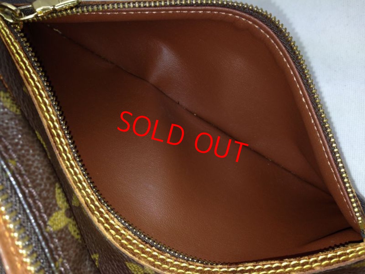 Photo7: Auth LOUIS VUITTON Marly Dragonne Monogram Canvas Pochette Clutch Bag 5G140320P (7)