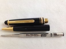 Photo9: Authentic MONTBLANC Meisterstuck Ballpoint Pen with Case 5G210330 (9)