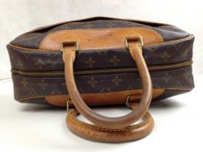 Photo6: Auth Louis Vuitton Boring Vanity (Deauville) Monogram Hand Bag Brown 5G220030P (6)