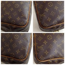 Photo7: Auth Louis Vuitton Boring Vanity (Deauville) Monogram Hand Bag Brown 5G220030P (7)