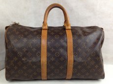 Photo2: 100% Authentic Louis Vuitton Monogram Keepall 45 Boston Tlavel Hand Bag 5G280030 (2)