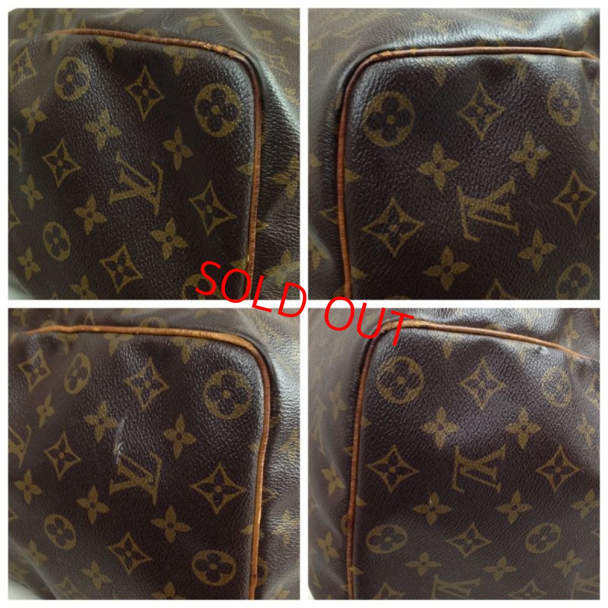 Photo7: 100% Authentic Louis Vuitton Monogram Keepall 45 Boston Tlavel Hand Bag 5G280030 (7)
