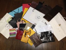 Photo1: Various Gucci Fendi Prada Paper Bag etc (1)