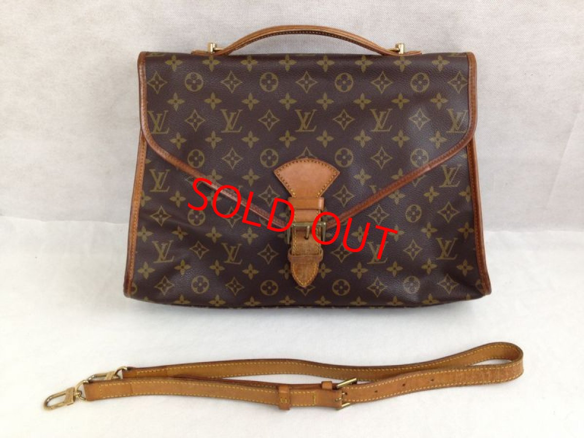 Photo1: Authentic Louis Vuitton Monogram Beverly Hand Bag 2Way LV 5G070420P (1)