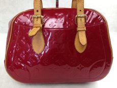Photo2: Auth Louis Vuitton Vernis Leather Summit Drive Boston Bag Red M93513 5F230240 (2)