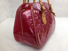 Photo4: Auth Louis Vuitton Vernis Leather Summit Drive Boston Bag Red M93513 5F230240 (4)