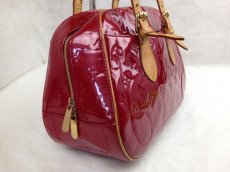 Photo5: Auth Louis Vuitton Vernis Leather Summit Drive Boston Bag Red M93513 5F230240 (5)
