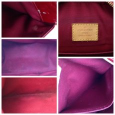 Photo8: Auth Louis Vuitton Vernis Leather Summit Drive Boston Bag Red M93513 5F230240 (8)