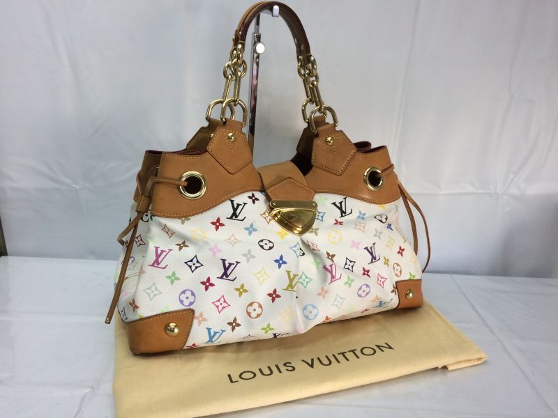 Auth Louis Vuitton Multicolor Ursula Shoulder Bag 8B120590r