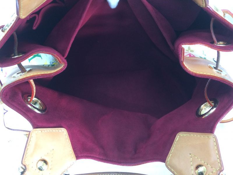 Auth Louis Vuitton Eye Love You Sac Retro GM Hand Bag A Rank