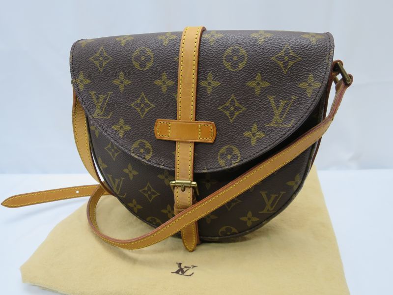 Auth LOUIS VUITTON Monogram Chantilly Shoulder Bag 8F220300m