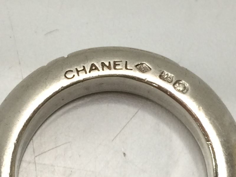 Auth CHANEL 925 Silver Ring US size 6.5 3set 8i120140m - Tokyo