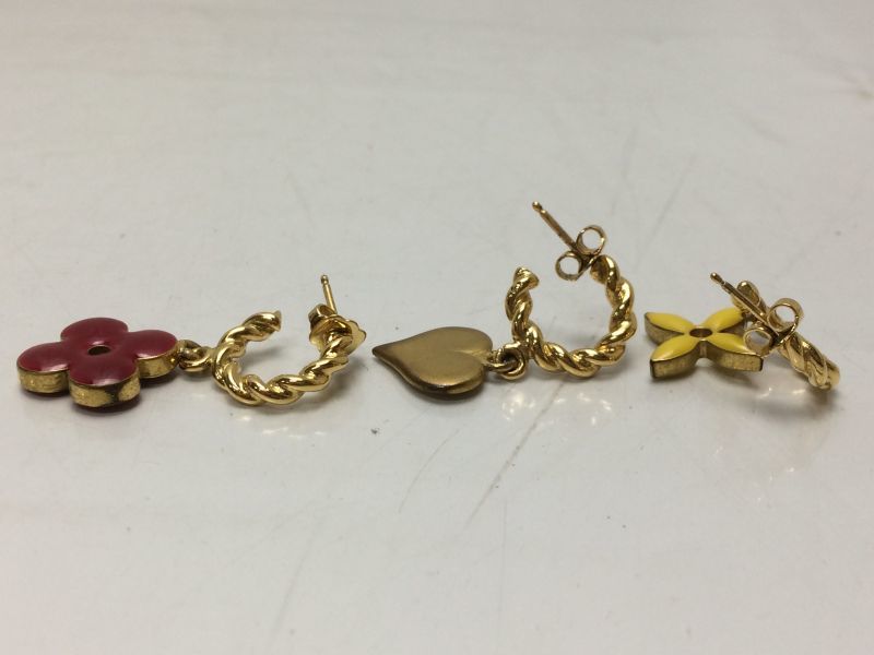 Louis Vuitton Sweet Monogram Hoop Earrings - Buy Preloved Jewelry