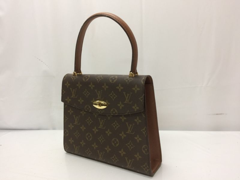 Authentic Louis Vuitton Monogram Malesherbes Hand bag 8J090330m - Tokyo  Vintage Store