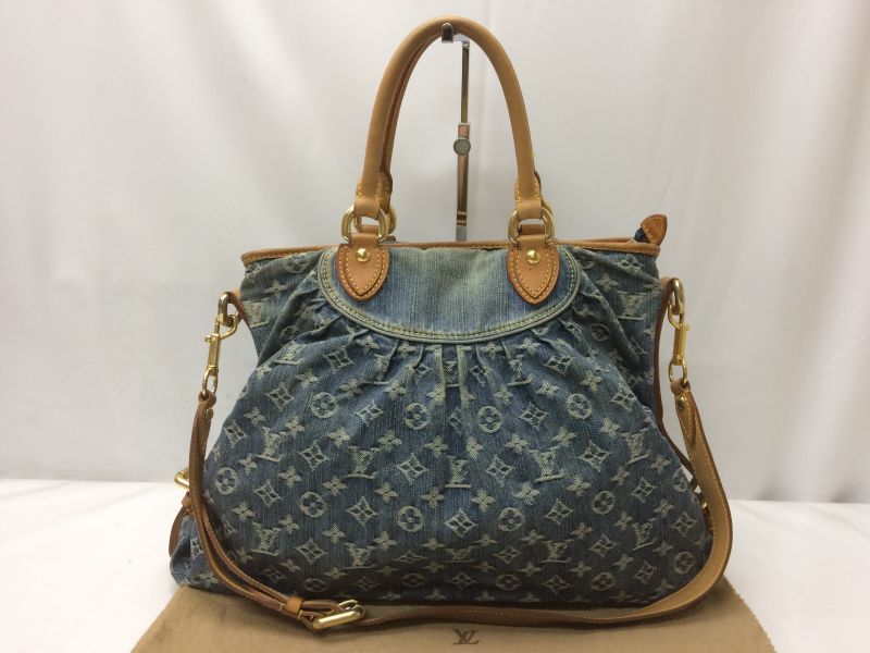 Auth Louis Vuitton Monogram Denim Neo Cabby MM 2 Way hand bag M95349  9A090070n - Tokyo Vintage Store