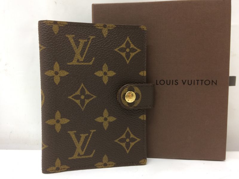 Auth Louis Vuitton Monogram Etui Palm PDA Cover Case M63028 