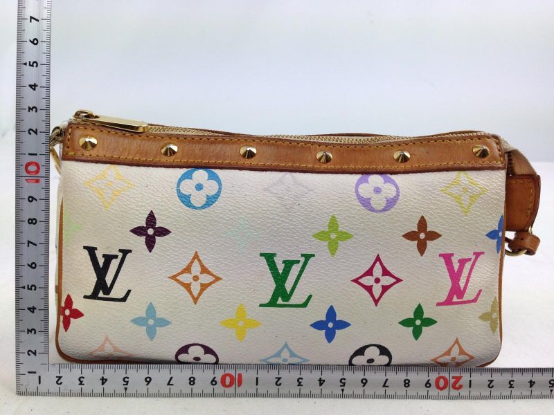 Auth Louis Vuitton Monogram multi-color Pochette Accessoires Hand Pouch  5K180240 - Tokyo Vintage Store