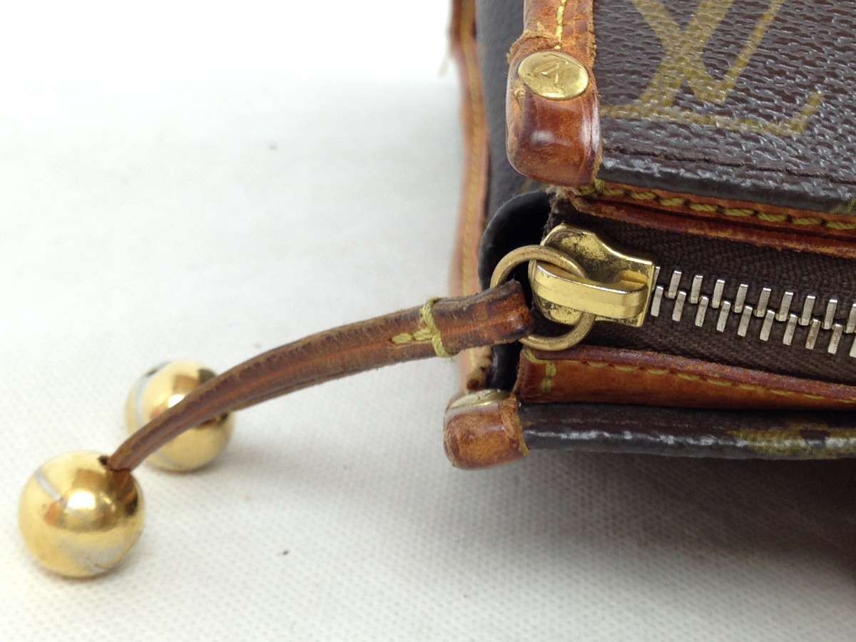 Authentic Louis Vuitton Monogram Popincourt Haut Brown Zipper