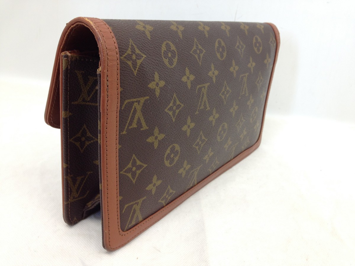 Authentic Louis Vuitton Pochette Clutch Dame PM Pouch