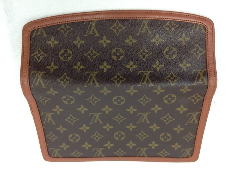 Auth Louis Vuitton Vintage Monogram Pochette Dame PM Clutch Hand