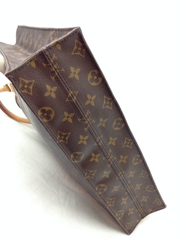 LOUIS VUITTON Monogram Canvas Sac Plat Tote Bag