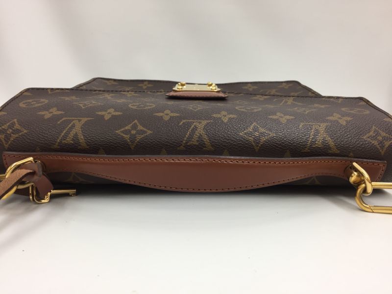 Auth Louis Vuitton Monogram Monceau 2way Briefcase Shoulder Hand