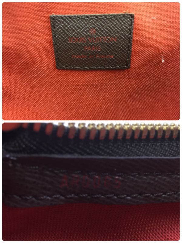 Louis Vuitton Belem PM Damier Ebene Satchel Bag