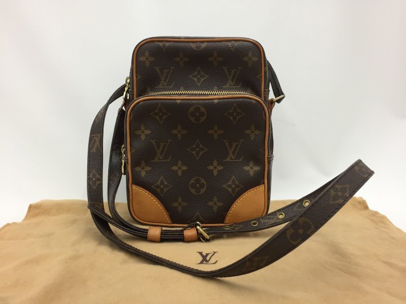 Auth Louis Vuitton Monogram Amazon Shoulder bag Vintage 0C100030n