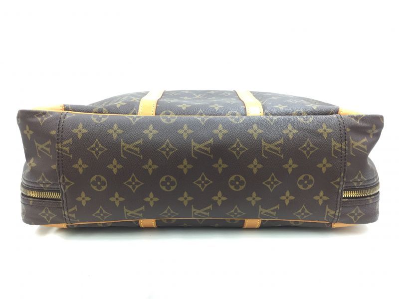 Auth Louis Vuitton Monogram Sirius 45 Travel hand bag Vintage