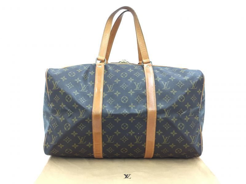 Auth LOUIS VUITTON Monogram Sac Souple 40 Hand bag Vintage 0E200220n -  Tokyo Vintage Store