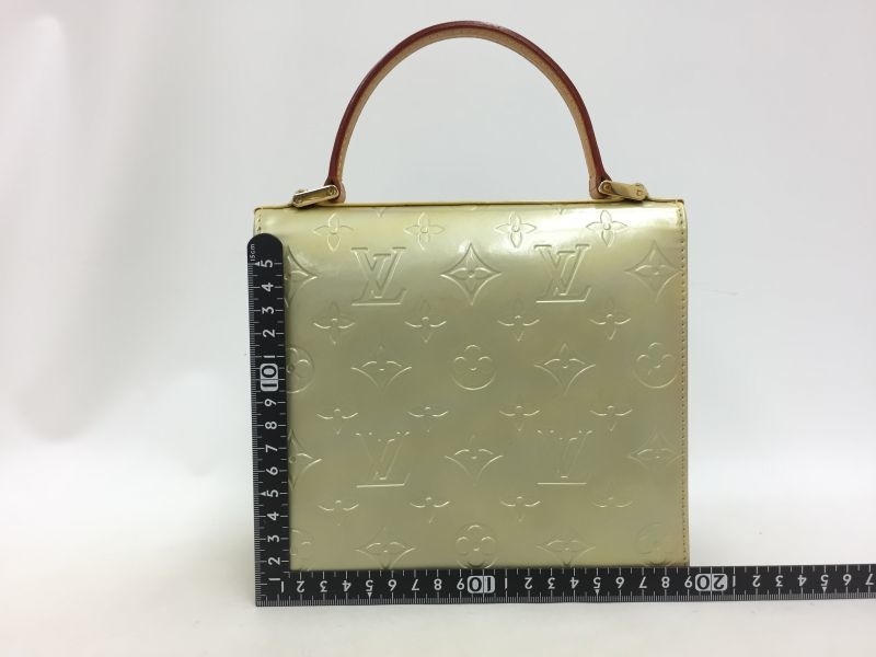 Auth Louis Vuitton Vernis Spring Street Hand Bag 0E260110n