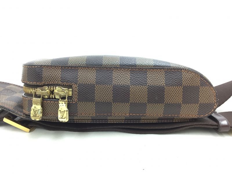 Louis Vuitton Vintage - Damier Ebene Geronimos Bag - Brown