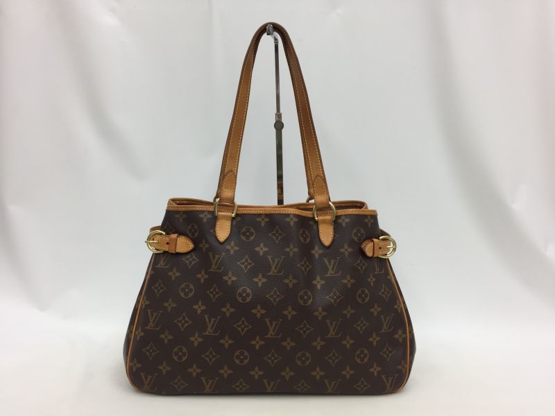 Louis Vuitton Brown Monogram Batignolles Horizontal Bag Shoulder Tote