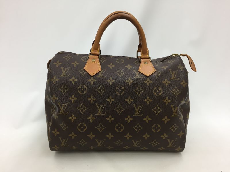 Auth Louis Vuitton Monogram Speedy 30 Hand Bag Vintage 0F180040n