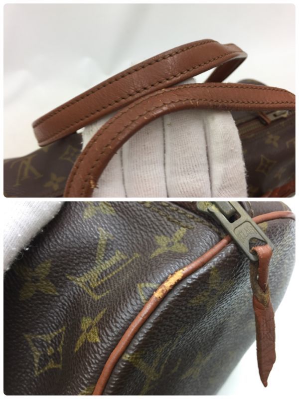 Auth Louis Vuitton Monogram Papillon 30 hand bag with JUNK Pouch 0F180010n  - Tokyo Vintage Store