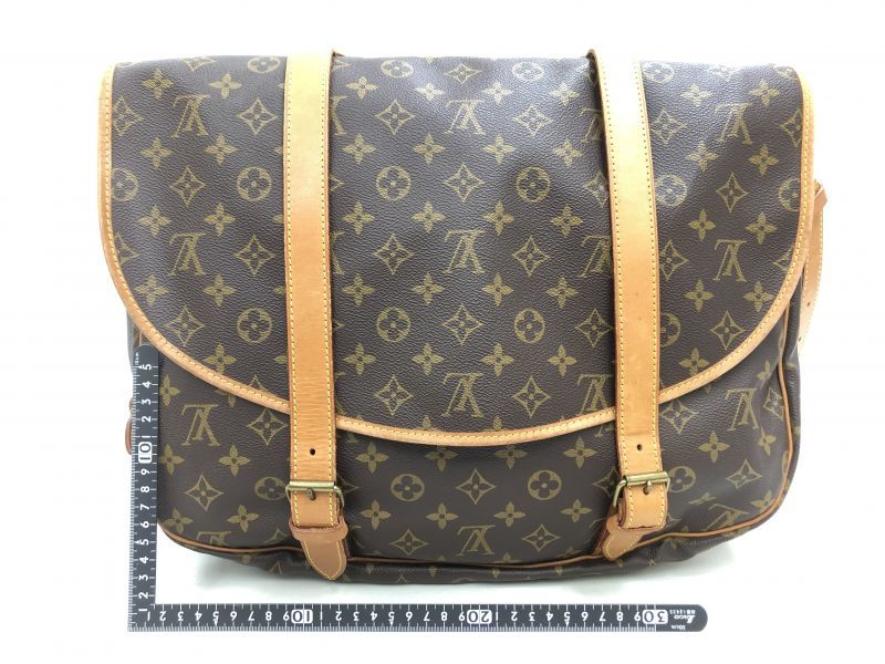 Vintage Louis Vuitton e Monogram Leather Crossbody Bag