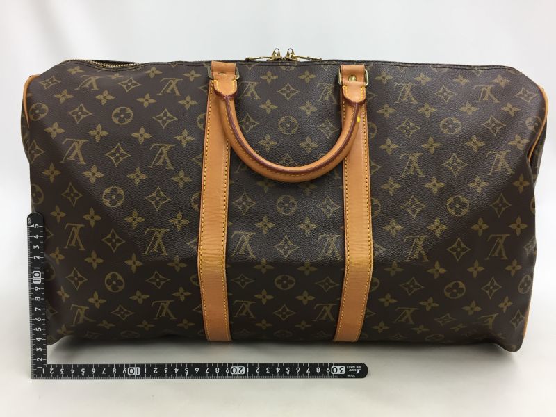 Auth Louis Vuitton Monogram Keepall 50 No Strap Travel Hand Bag 0H270030n  - Tokyo Vintage Store