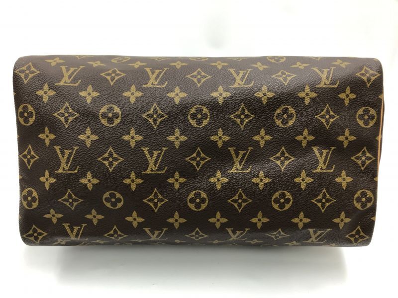 Auth Louis Vuitton Vintage Monogram Speedy 35 Hand Bag Name written  0J290100n - Tokyo Vintage Store