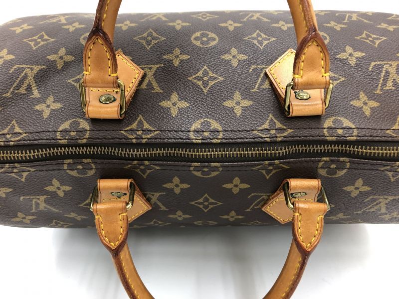 Louis Vuitton Vintage - Monogram Speedy 35 Bag - Brown - Monogram