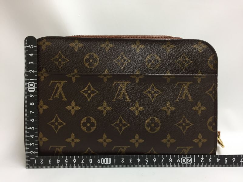 vuitton monogram orsay clutch bag