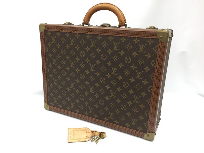 Retro Brown Trunk LV Monogram Phone Case